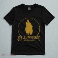 Yellowstone National Park Howling Wolf T-Shirt thumb 5