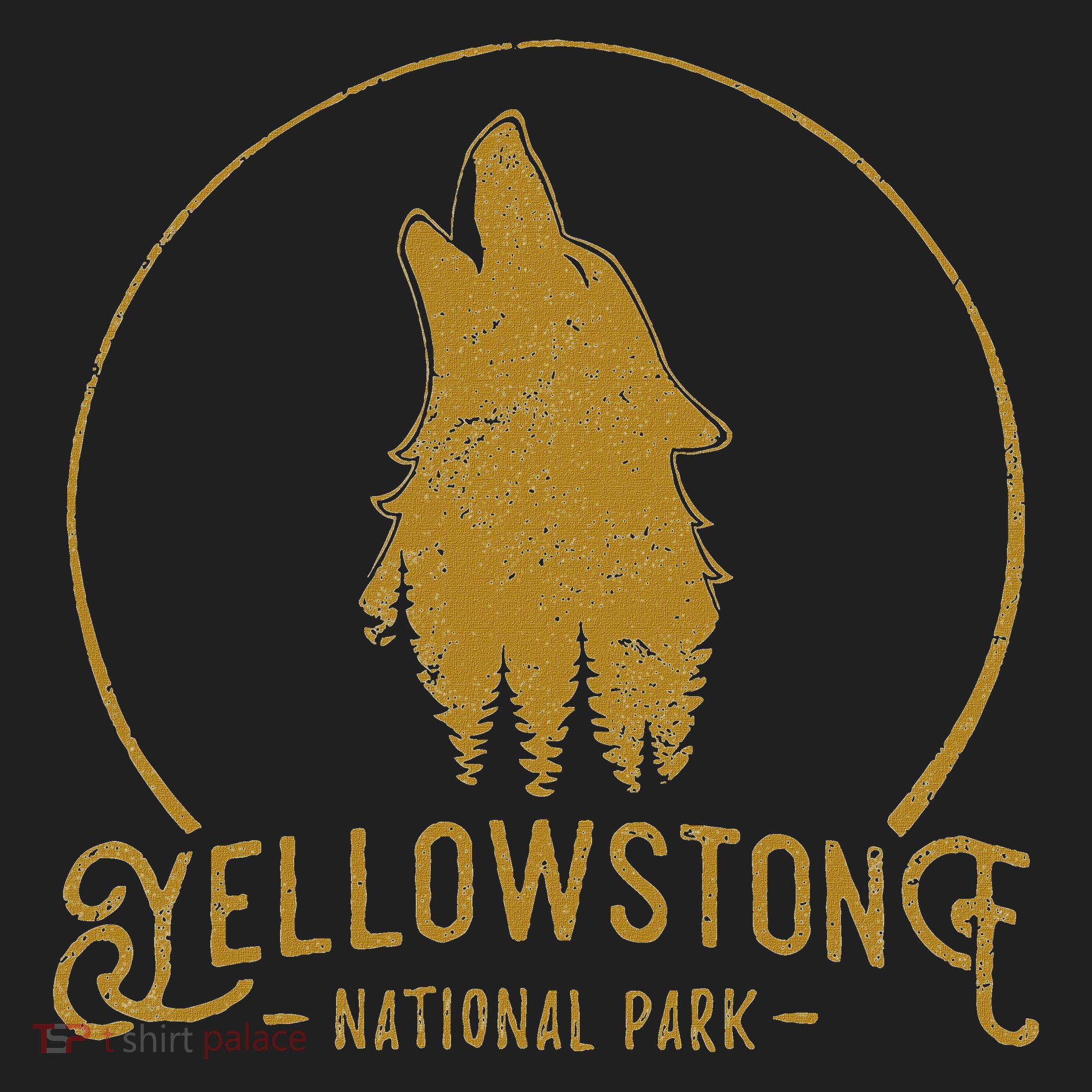 Yellowstone National Park Howling Wolf Tumbler