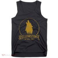 Yellowstone National Park Howling Wolf Tank Top thumb 0