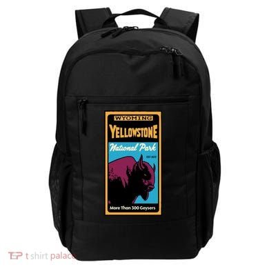 Yellowstone National Park Bison Backpack