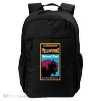 Yellowstone National Park Bison Backpack thumb 0