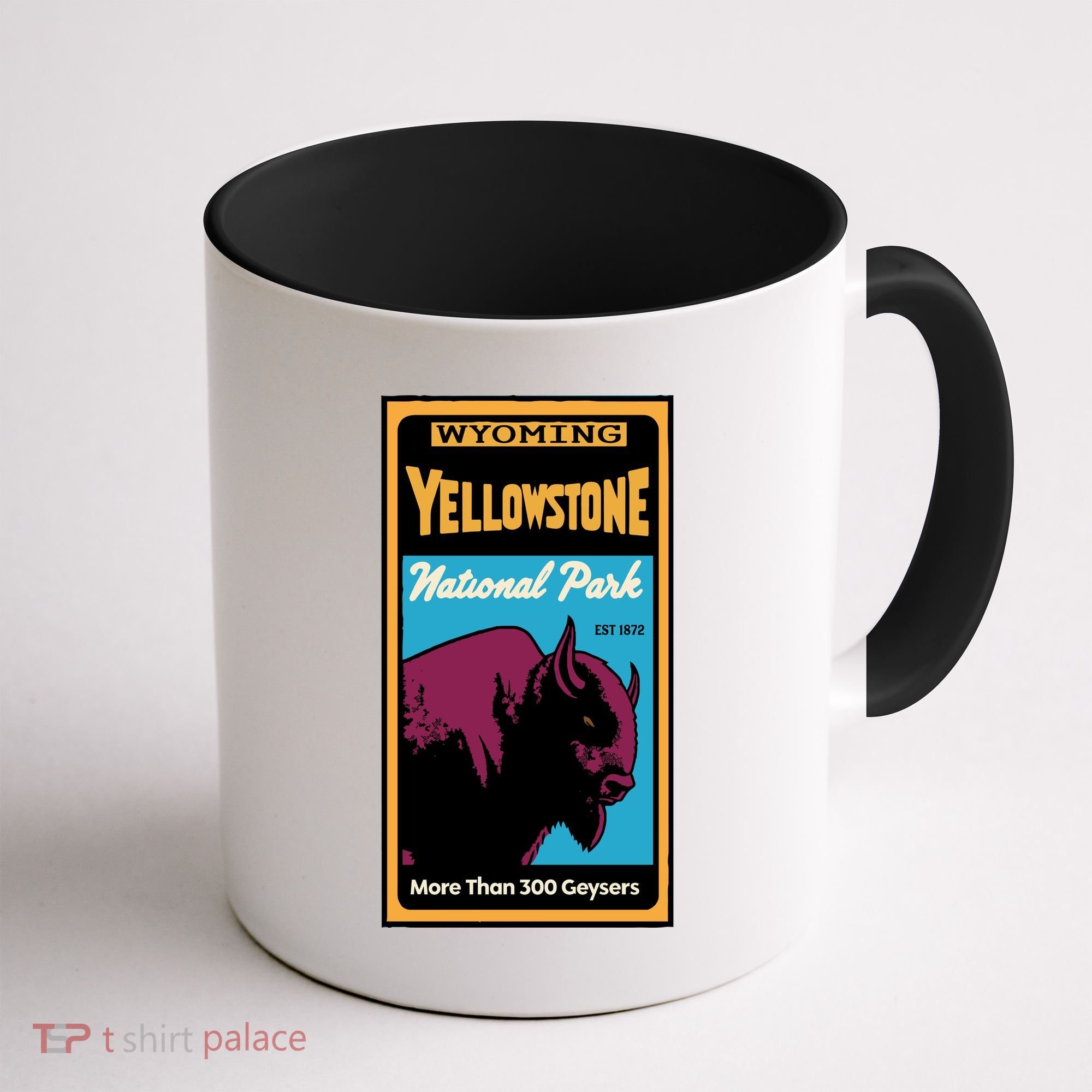 Yellowstone National Park Bison Coffee Mug