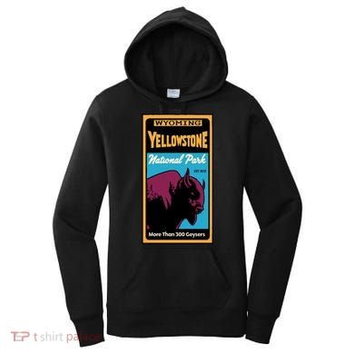 Yellowstone National Park Bison Women's Hoodie