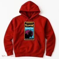 Yellowstone National Park Bison Hoodie thumb 0