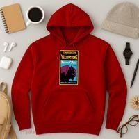 Yellowstone National Park Bison Hoodie thumb 3