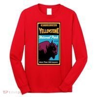 Yellowstone National Park Bison Long Sleeve Shirt thumb 0
