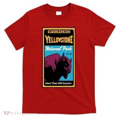 Yellowstone National Park Bison T-Shirt