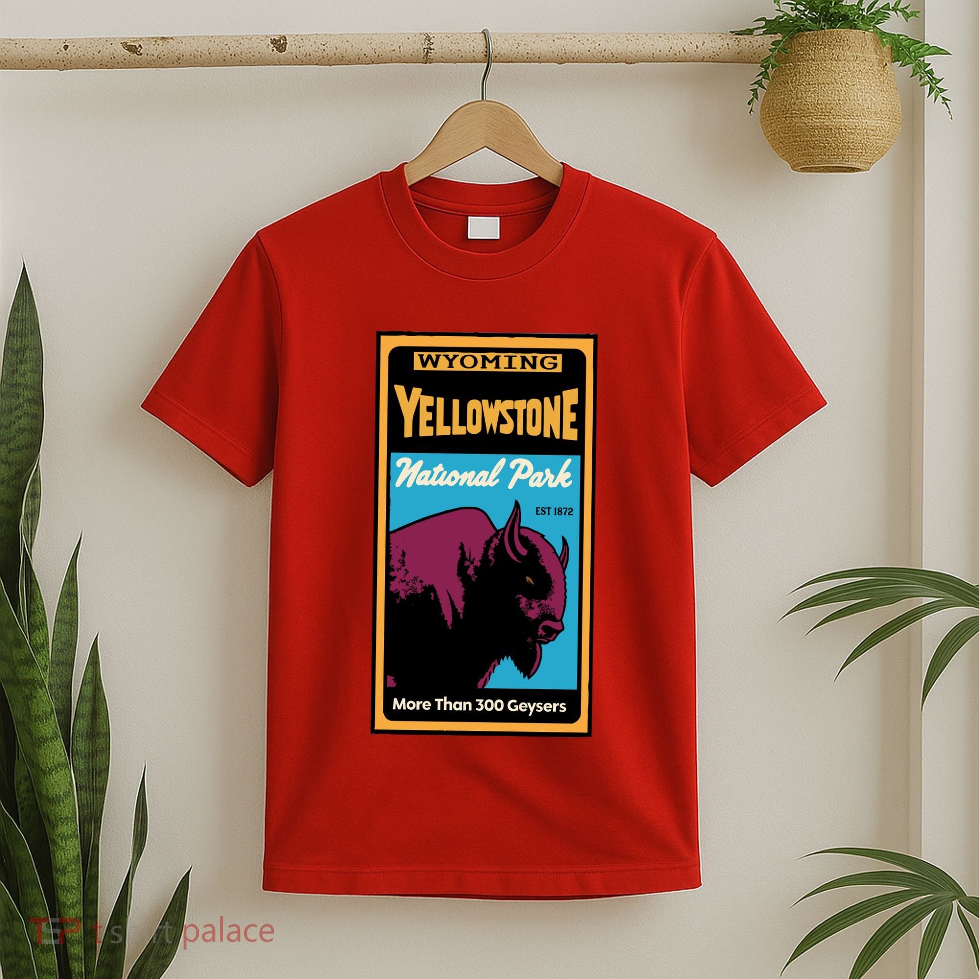 Yellowstone National Park Bison T-Shirt