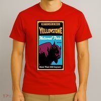 Yellowstone National Park Bison T-Shirt thumb 3