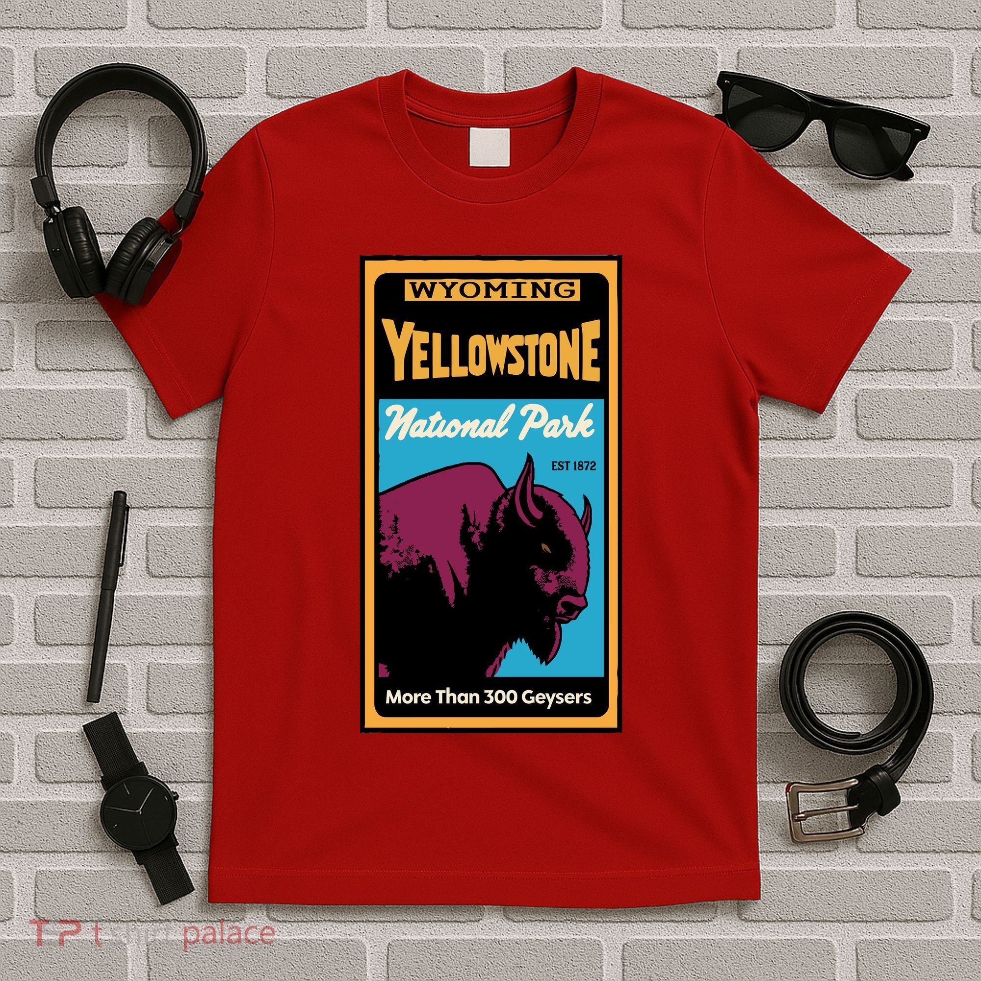 Yellowstone National Park Bison T-Shirt