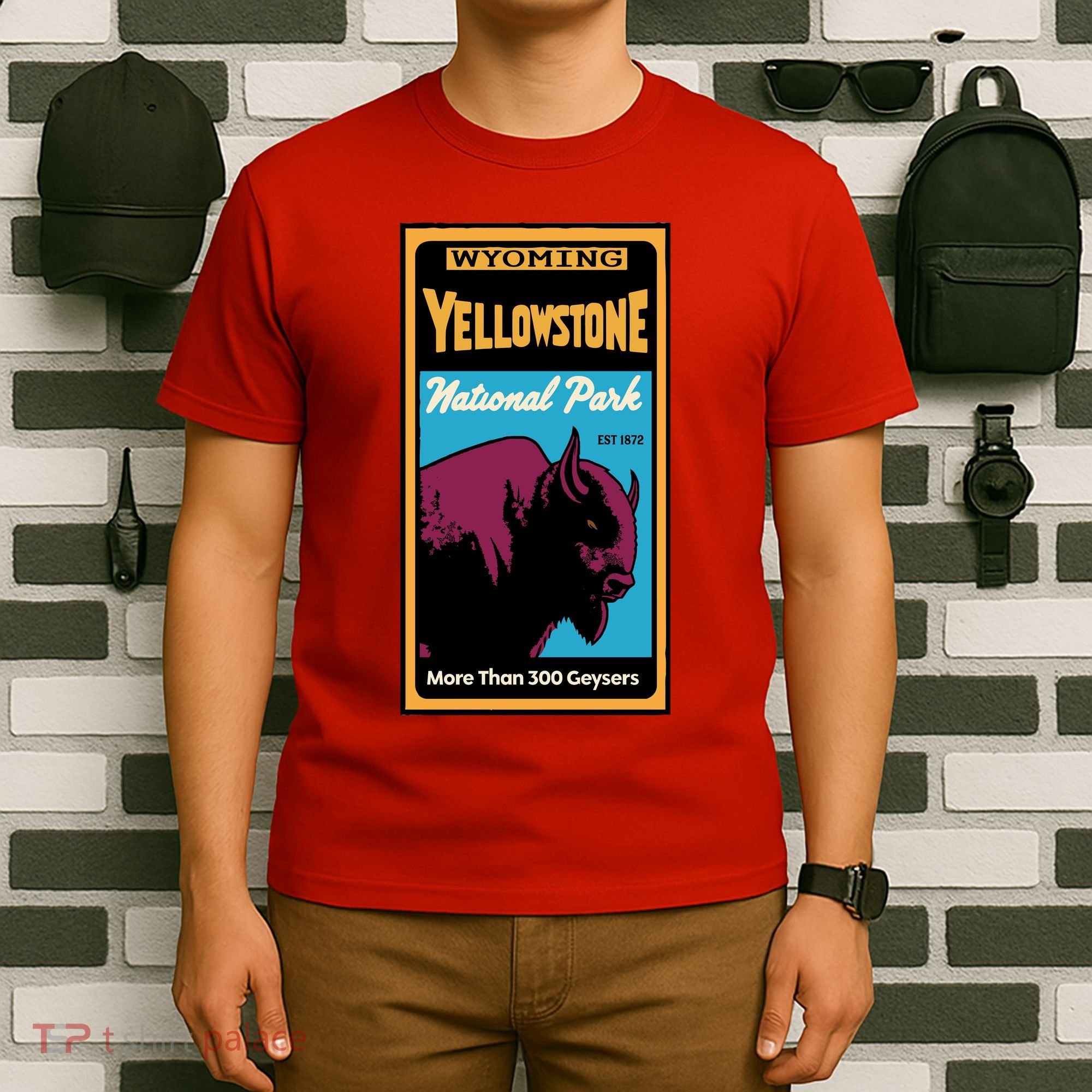 Yellowstone National Park Bison T-Shirt