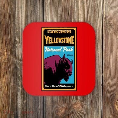 Yellowstone National Park Bison Coaster