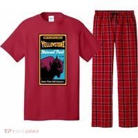 Yellowstone National Park Bison Pajama Set thumb 0