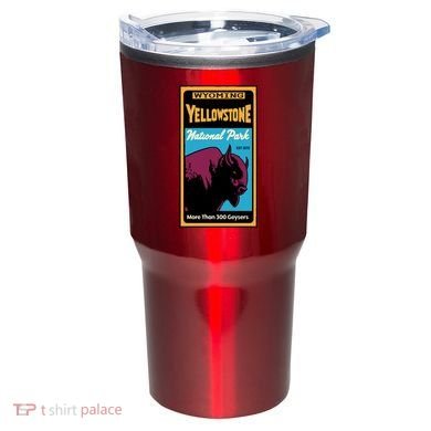 Yellowstone National Park Bison Tumbler