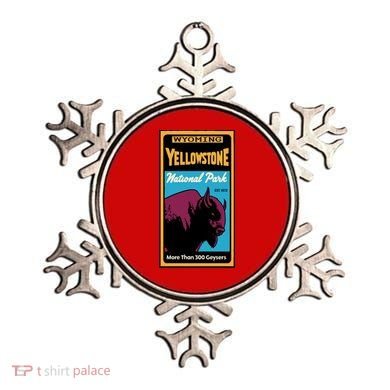 Yellowstone National Park Bison Ornament