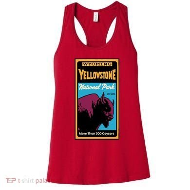 Yellowstone National Park Bison Women's Tank Top