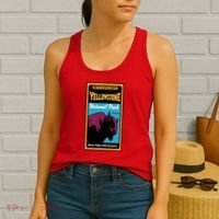 Yellowstone National Park Bison Women's Tank Top thumb 2
