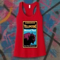 Yellowstone National Park Bison Women's Tank Top thumb 3