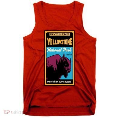 Yellowstone National Park Bison Tank Top