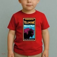 Yellowstone National Park Bison Toddler T-Shirt thumb 2