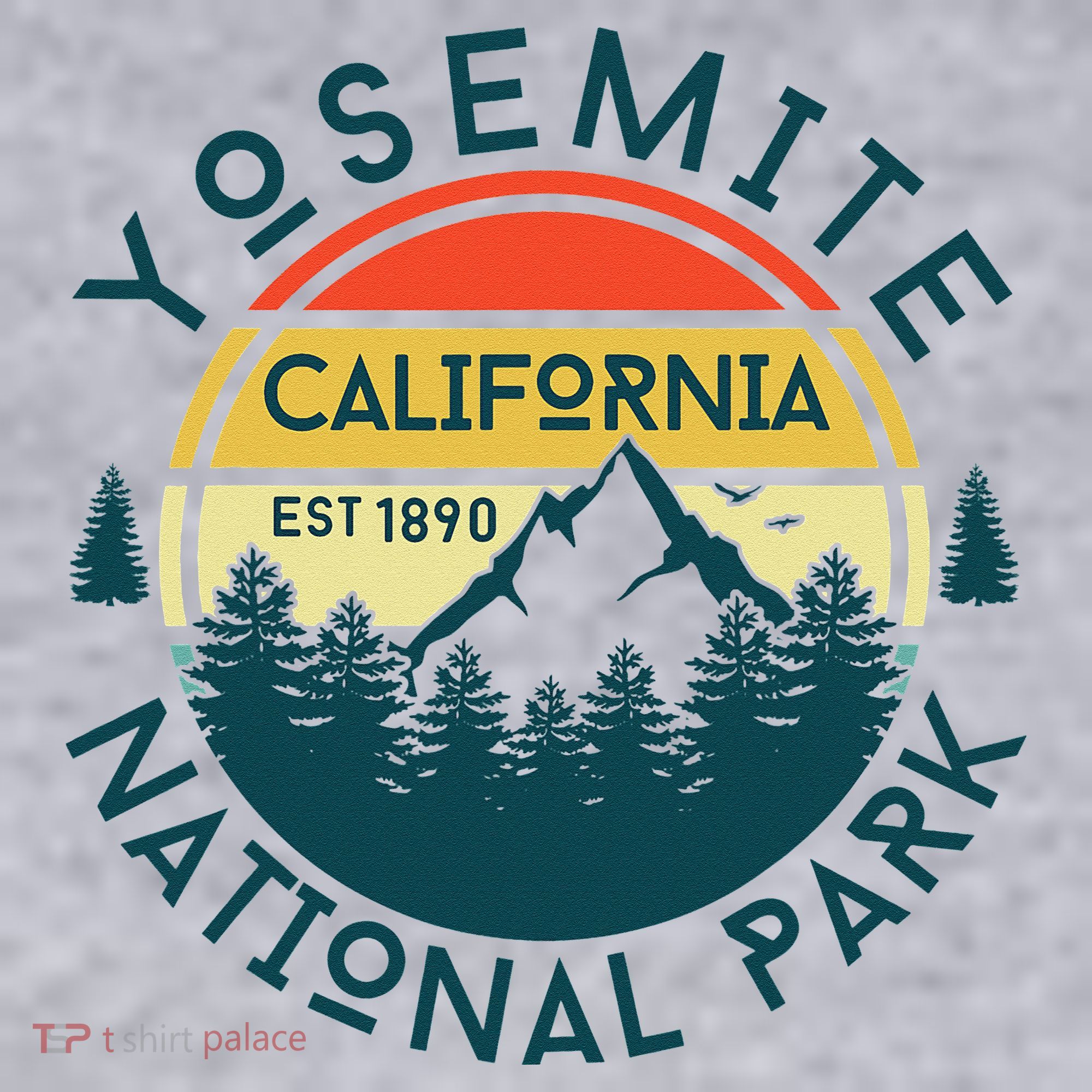 Yosemite National Park California Hiking Nature Outdoors Women's Sweatshirt