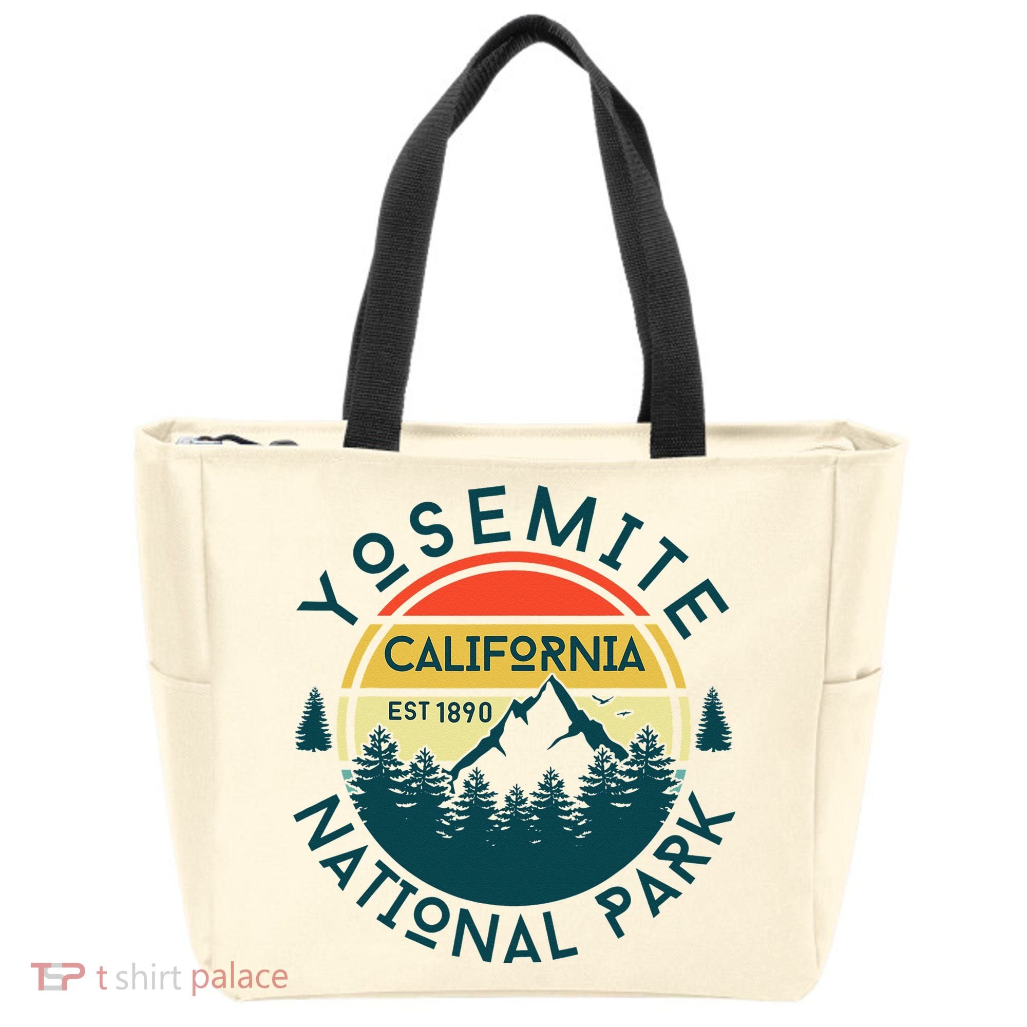 Yosemite National Park California Hiking Nature Outdoors Tote Bag