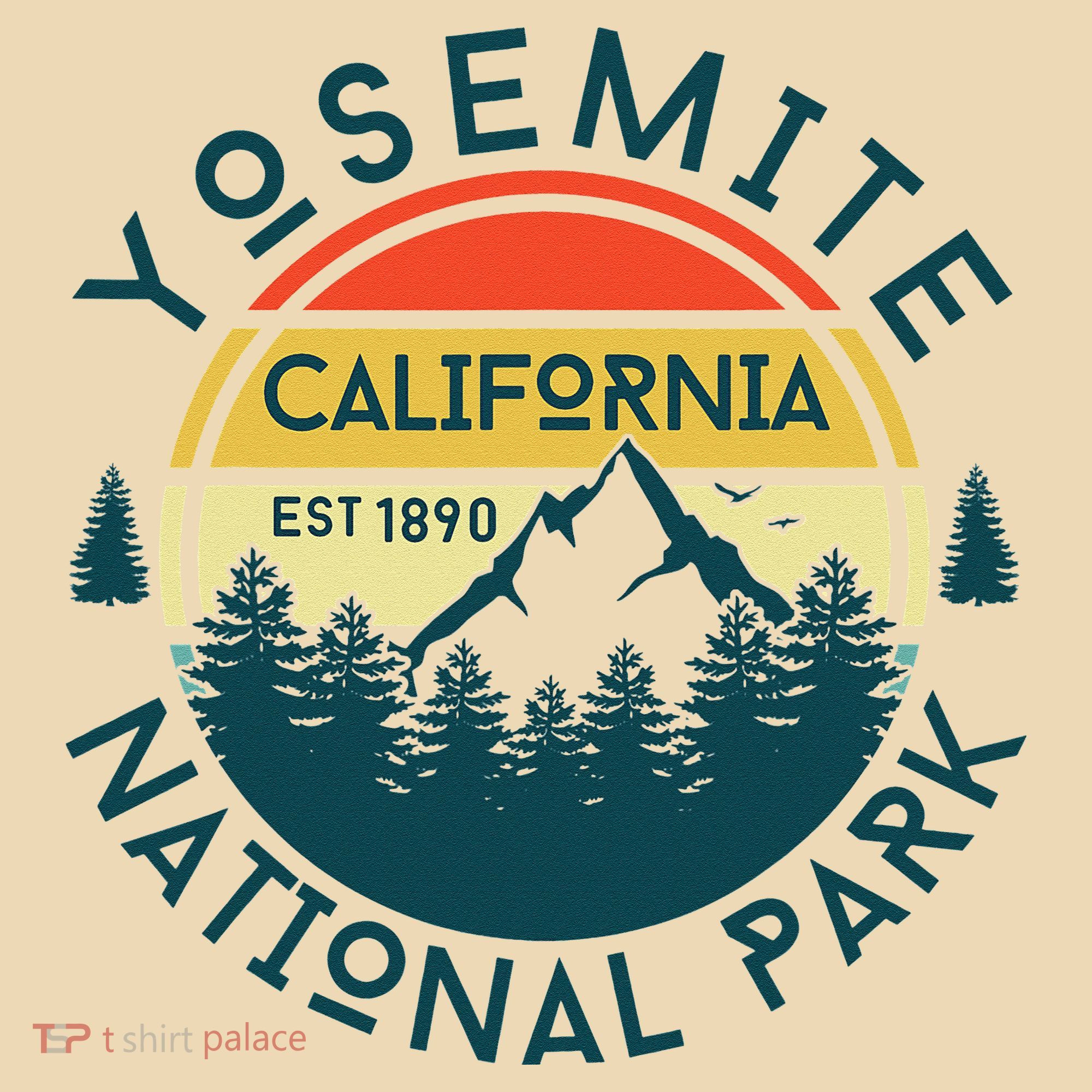 Yosemite National Park California Hiking Nature Outdoors Tote Bag