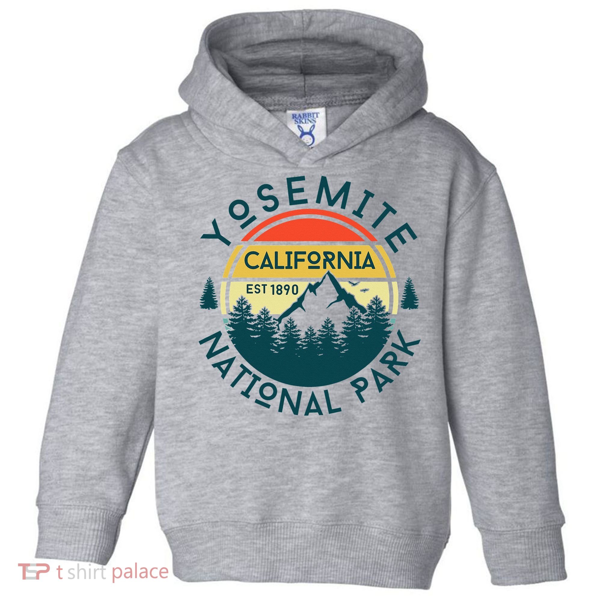 Yosemite National Park California Hiking Nature Outdoors Toddler Hoodie