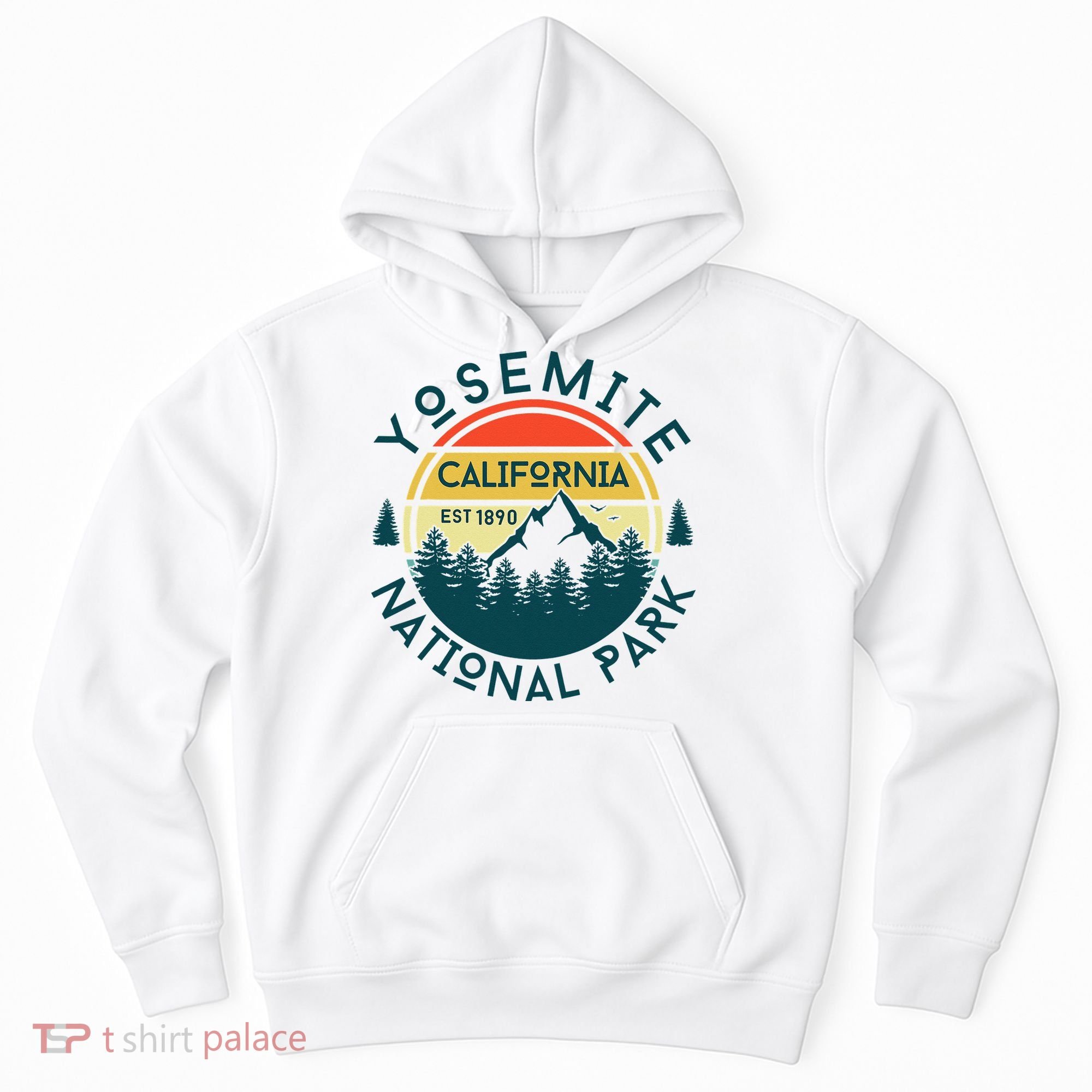 Yosemite National Park California Hiking Nature Outdoors Hoodie