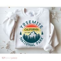 Yosemite National Park California Hiking Nature Outdoors Sweatshirt thumb 2
