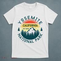 Yosemite National Park California Hiking Nature Outdoors T-Shirt thumb 5