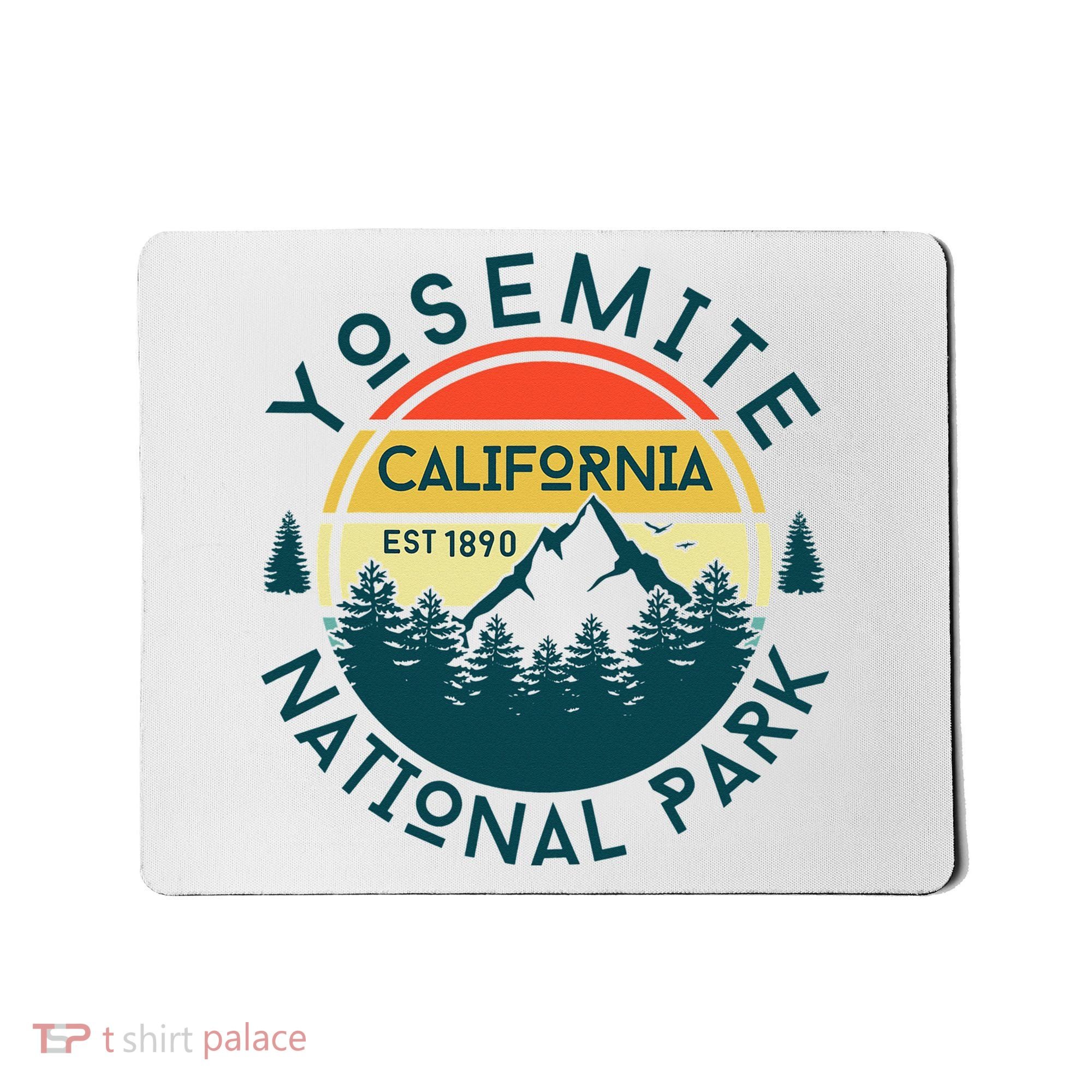 Yosemite National Park California Hiking Nature Outdoors Mousepad