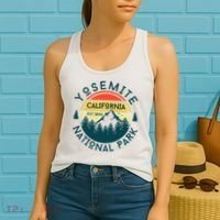 Yosemite National Park California Hiking Nature Outdoors Women's Tank Top thumb 2