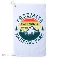 Yosemite National Park California Hiking Nature Outdoors Golf Towel thumb 0