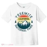 Yosemite National Park California Hiking Nature Outdoors Toddler T-Shirt thumb 0