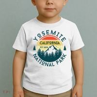 Yosemite National Park California Hiking Nature Outdoors Toddler T-Shirt thumb 2