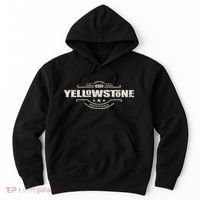 Yellowstone National Park Est. 1872 Montana Wild West Spirit Hoodie thumb 0