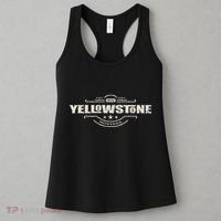 Yellowstone National Park Est. 1872 Montana Wild West Spirit Women's Tank Top thumb 3