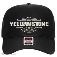 Yellowstone National Park Est. 1872 Montana Wild West Spirit Hat thumb 0