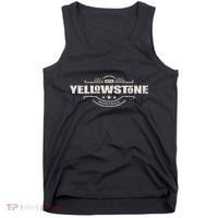 Yellowstone National Park Est. 1872 Montana Wild West Spirit Tank Top thumb 0