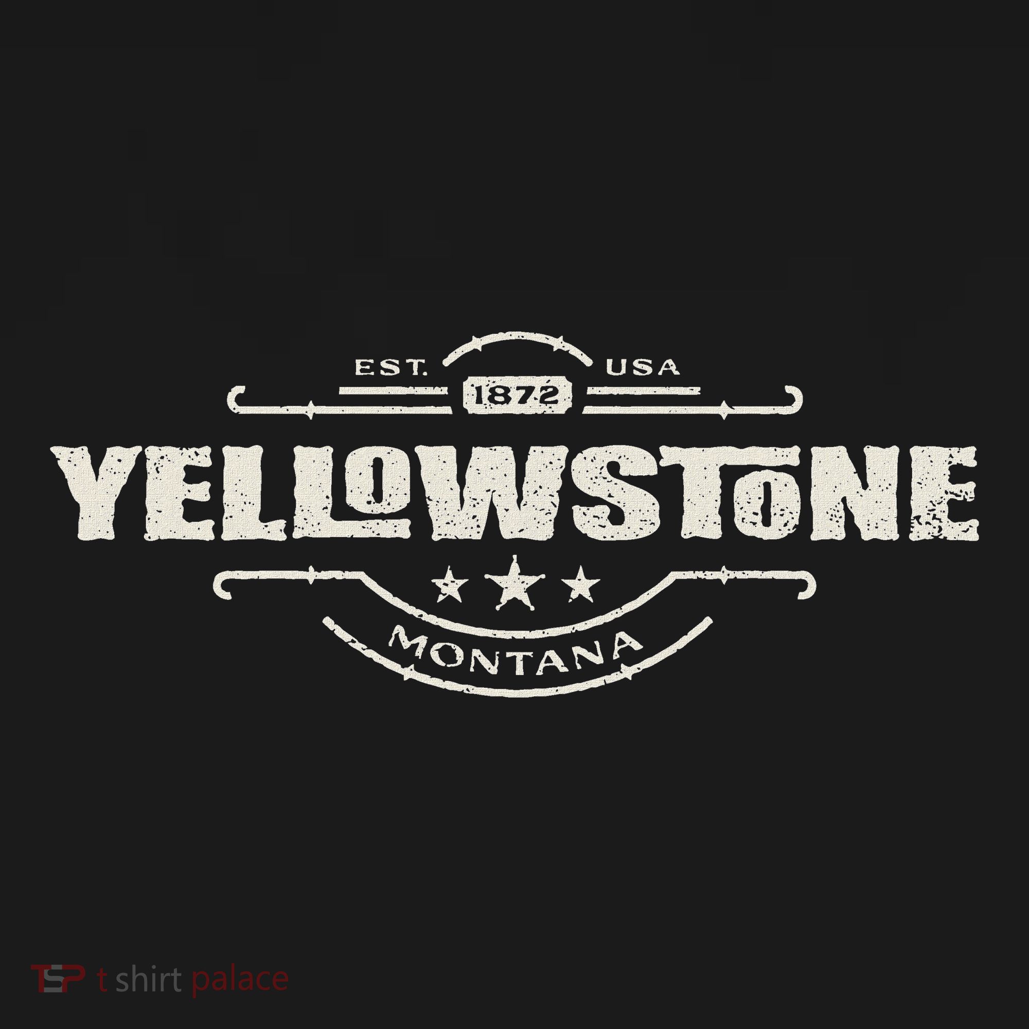 Yellowstone National Park Est. 1872 Montana Wild West Spirit Kids T-Shirt
