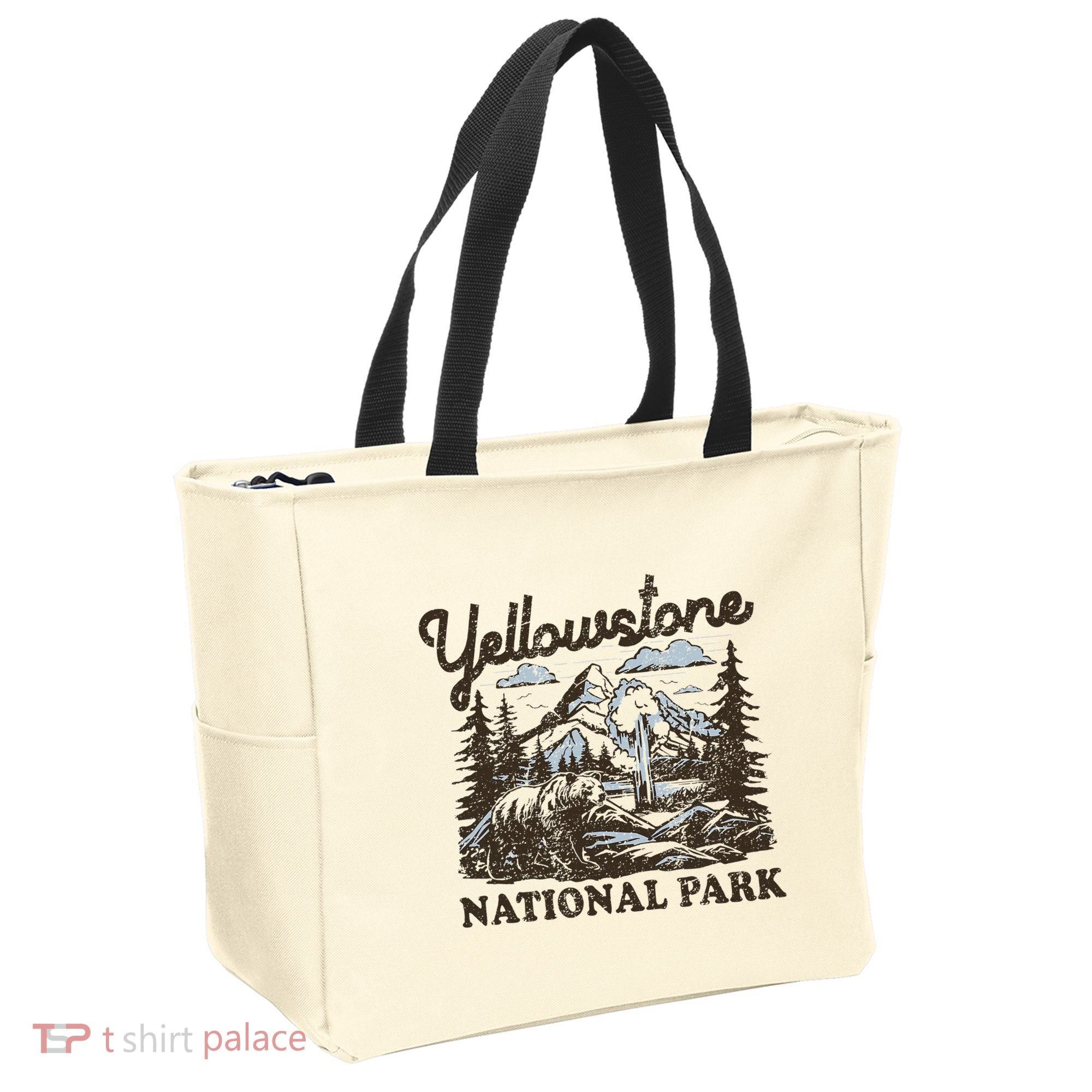 Yellowstone National Park Wyoming Tote Bag
