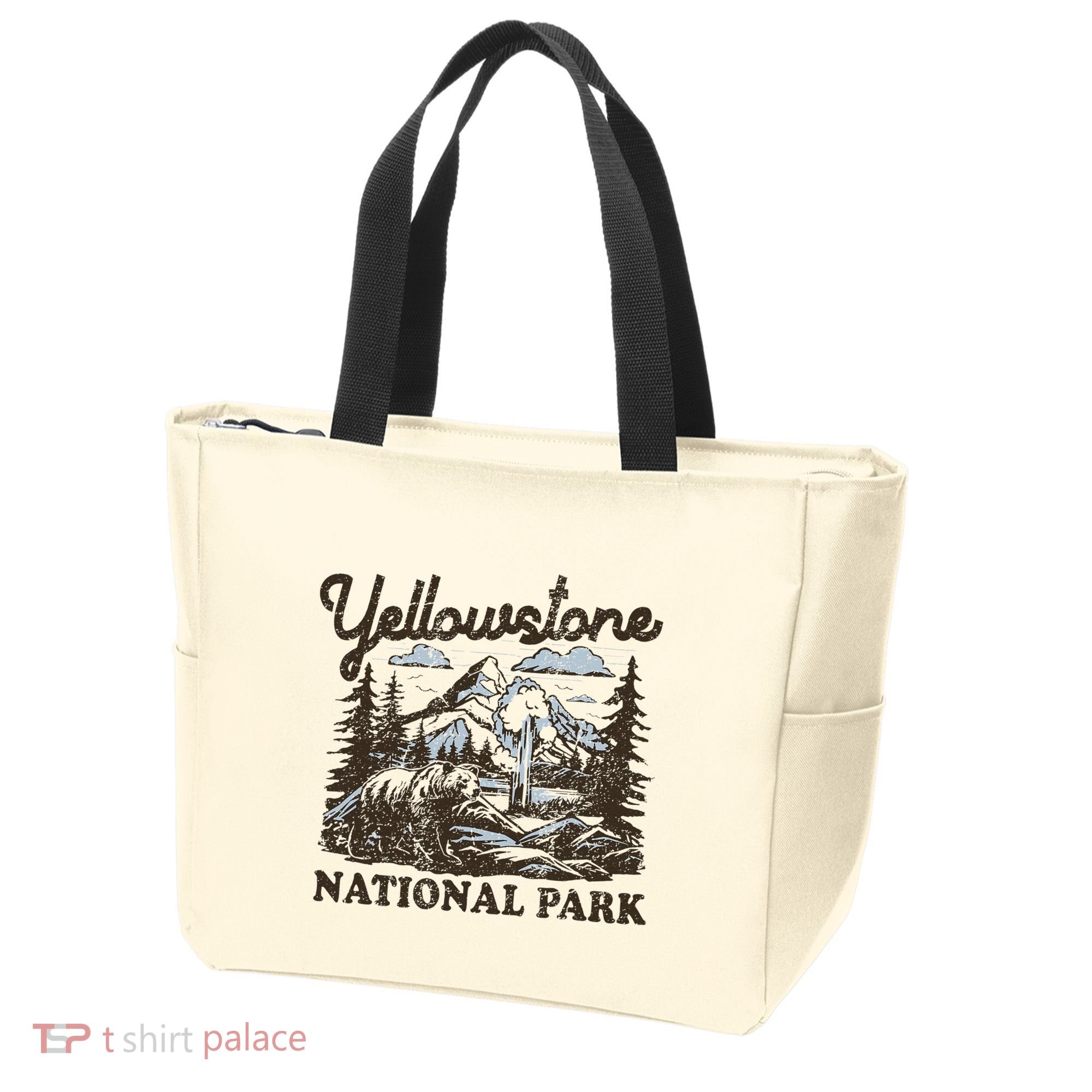Yellowstone National Park Wyoming Tote Bag