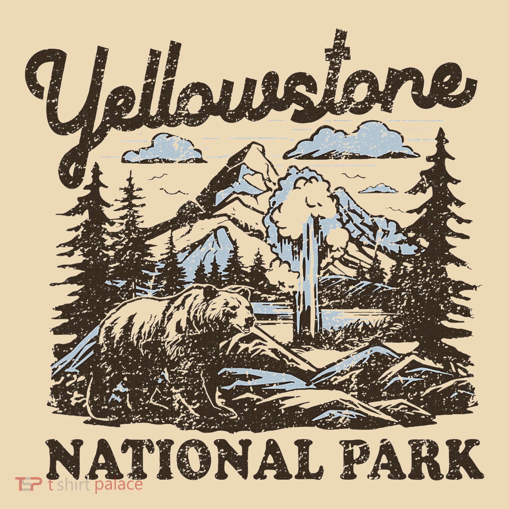 Yellowstone National Park Wyoming Tote Bag