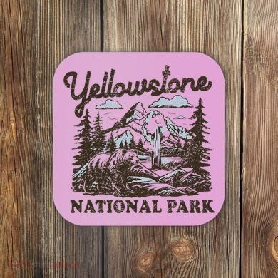 Yellowstone National Park Wyoming Coaster