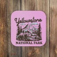 Yellowstone National Park Wyoming Coaster thumb 0