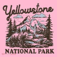 Yellowstone National Park Wyoming Coaster thumb 2