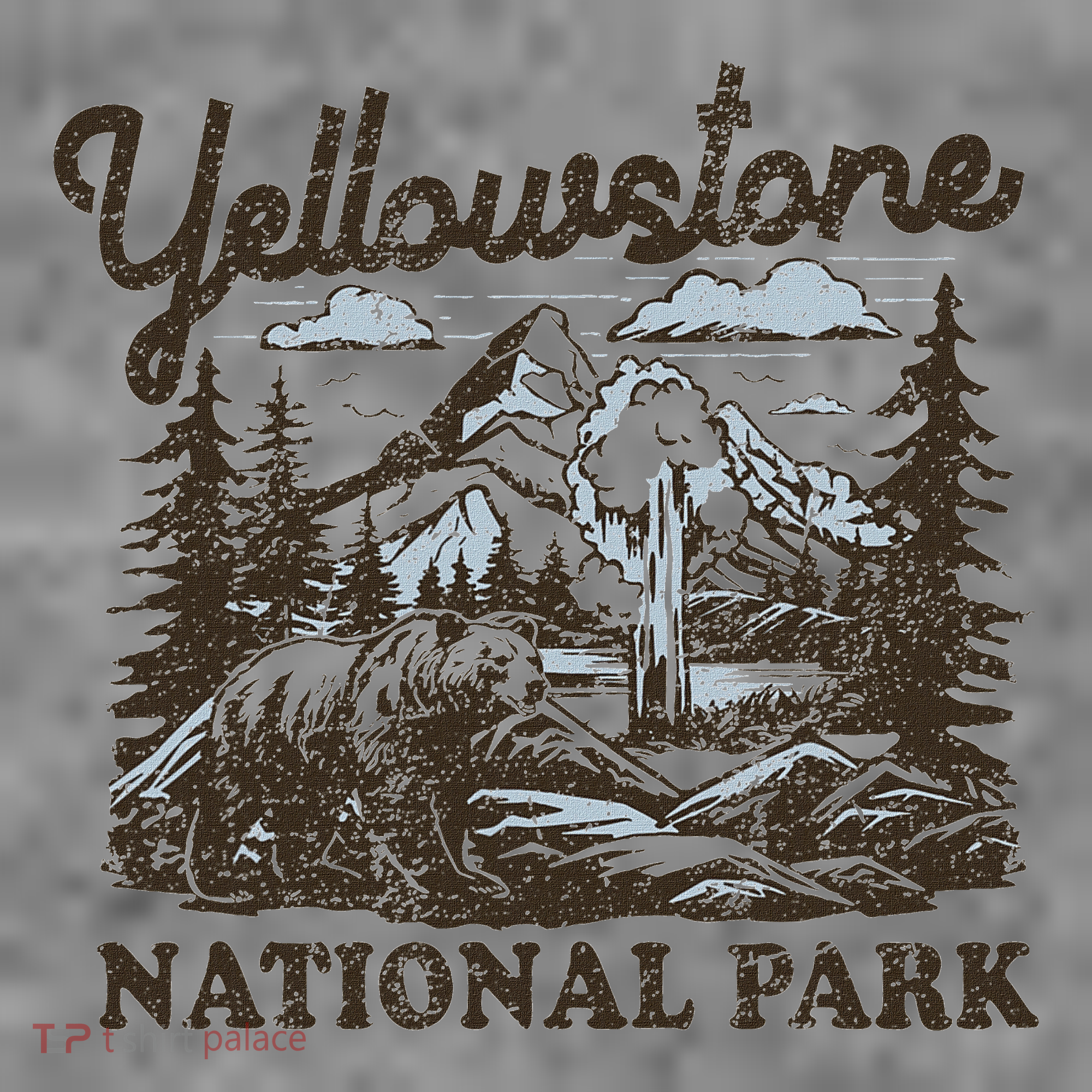 Yellowstone National Park Wyoming Toddler Hoodie