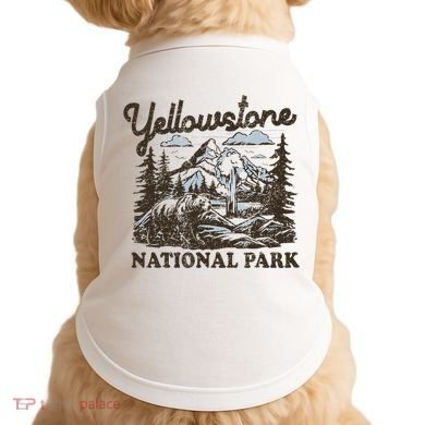 Yellowstone National Park Wyoming Doggie Tank