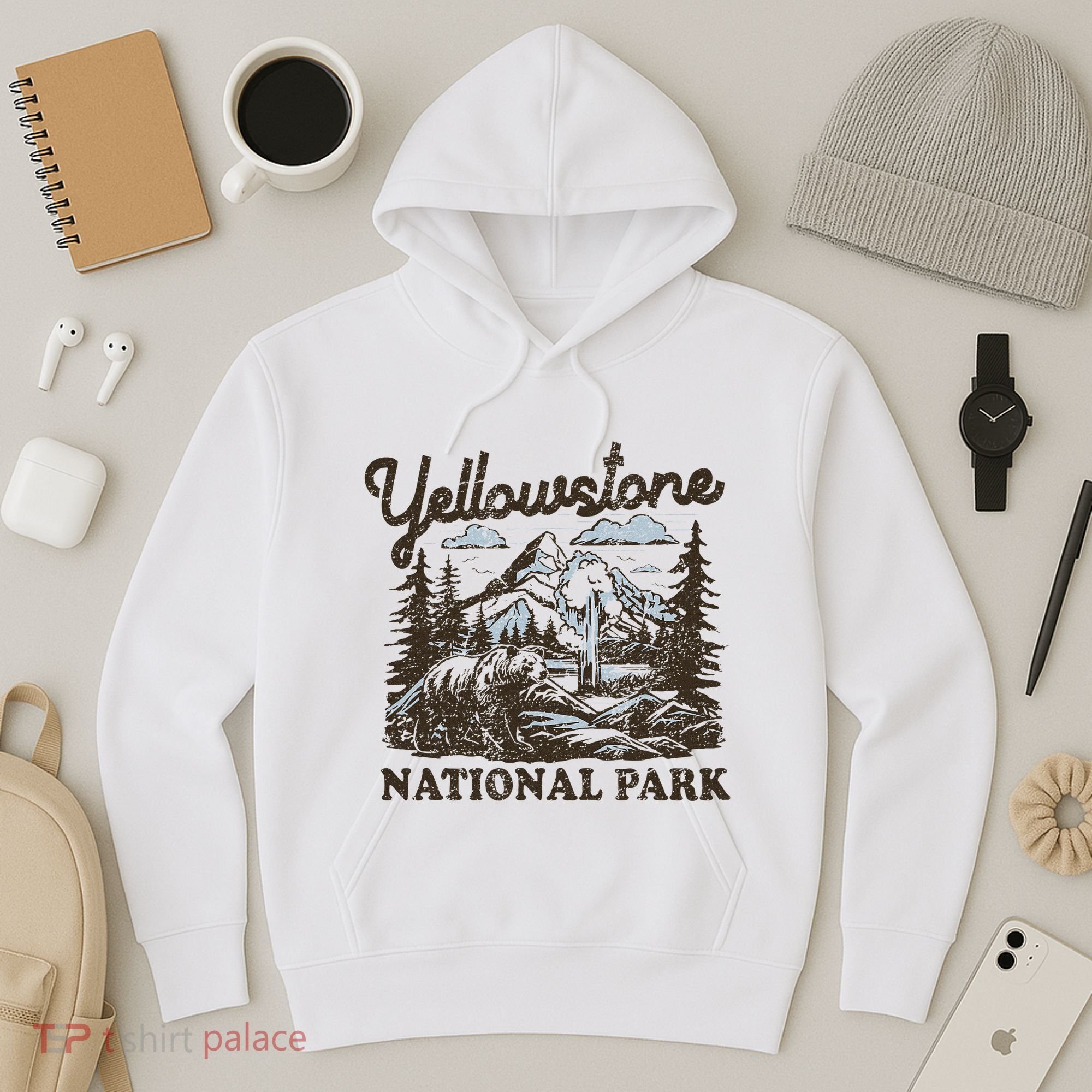 Yellowstone National Park Wyoming Hoodie